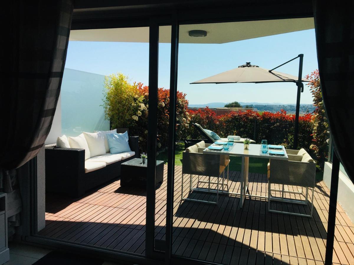 Luxury Flat Panoramic View - Swimming Pool - Parking - Terrace * Nice